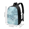 thumbnail image 2 of YFYANG 17" Laptop Backpack, Retro Floral Texture Pattern Fashion Travel Work Backpack with USB and Headphone Cable Interface for Men and Women, 2 of 6