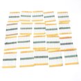 thumbnail image 1 of Braveheart 200pcs/set 20 Valeurs Inductances Inducteurs de Roue de Couleur Kit d'Assortiment Composants Électroniques, 1 of 6