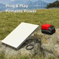 thumbnail image 4 of Bamboohart Starlink Mini Battery Adapter DC Power Cable  3.2FT 18AWG Cord  Efficient Power Solution for Portable Starlink Setup, 4 of 5