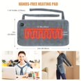 thumbnail image 3 of MesaSe USB Heating pad for Back  Neck  and Shoulder Pain Relief with Two Straps - Dry & Moist Heat Therapy Option, 3 of 6