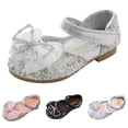 thumbnail image 2 of Ketyyh-chn99 Baby Shoes Chaussures pour Bébé pour Filles Chaussures Grandes Filles Chaussures Habillées Chaussures d'École Sandales Sandales Rose,13.5, 2 of 5
