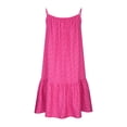 thumbnail image 4 of Pisexur Robe Sans Manches à Encolure Carrée pour Femme, Décontractée, Sans Manches, à Bretelles, Coupe Décontractée, Courte, Robe pour Femme en Liquidation, 4 of 6