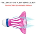 thumbnail image 4 of Labymos Outdoor Badminton Ball Ball Sport Training Exercise Shuttlecocks Color Badminton Ball, 4 of 5