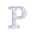 thumbnail image 3 of Daisyyozoid Lettres Lumineuses à DEL Alphabet Debout Suspendues P, 3 of 3