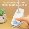 thumbnail image 4 of EGNMCR Kitchen Gadgets, Kitchen Accessories Clip On Lamp Battery Powered Reading Lamp Clip On Light For Bed Clip On Battery Light With 3 Brightness USB Rechargeable Reading Lamp desk lamp, 4 of 9