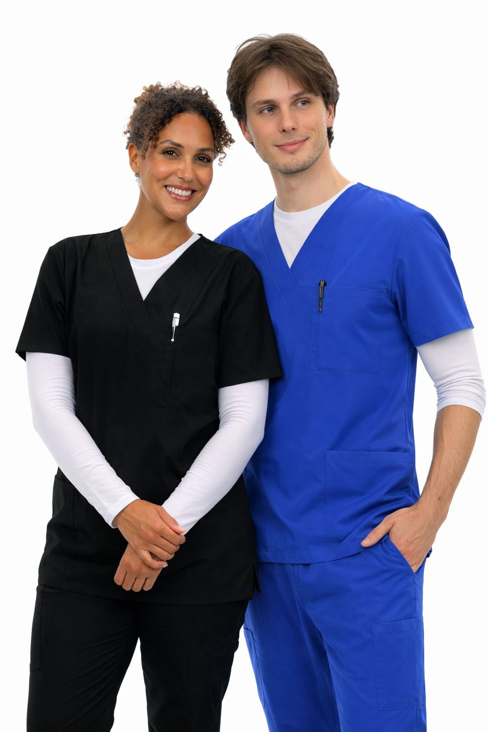 Zinnia Basics Gender Inclusive Scrub Top
