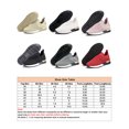 thumbnail image 2 of MAWCLOS Espadrilles pour Femmes à Enfiler Style Chaussette Confort Bout Rond Ballerines Respirantes Chaussures de Marche d'Extérieur Rose 10.5, 2 of 8
