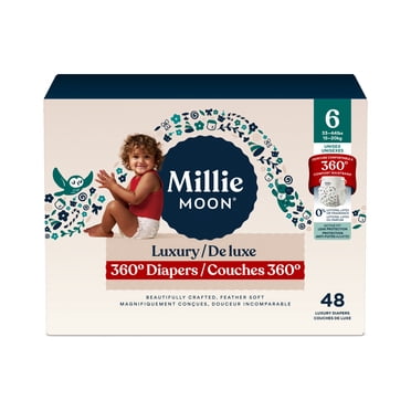 Couches Millie Moon Luxury 360, Taille 6, 48 unités