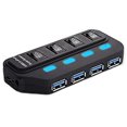 thumbnail image 4 of axGear USB 3.0 HUB 4 Port High Speed Data Transfer with Power Adapter LED On/Off Switch, 4 of 4