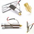 thumbnail image 1 of 3D Printer Nozzle Brass Extrude Head Mini printer nozzle mini extrude Portable Brass Nozzle Firm Printer Thread, 0.4mm/1.75mm, 1 of 8