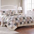 thumbnail image 1 of Greenland Home 2-Piece Oxford Quilt Set, Twin, Multicolor, 1 of 5