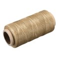 thumbnail image 3 of Unique Bargains 186 Yards 210D/1mm Leather Sewing Thread Polyester Waxed Cord, Dark Tan, 3 of 5
