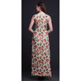 thumbnail image 4 of Bimba Floral Ladies Printed Front Slit Sleeveless Maxi Summer Long CasualDress-X-Small, 4 of 5