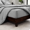 thumbnail image 2 of Bare Home Ensemble Literie Chinée 7 Pcs, Grand Lit, Noir Chiné, 2 of 5
