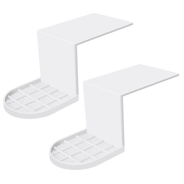 Lot de 2 Porte-Détersif pour Lessive Porte-Gobelet de Détergent Attrape-Gouttes Plateau à Savon Distributeur de Savon pour Lessive pour Contenant d'Assouplissant