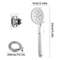 thumbnail image 3 of EGNMCR Magical Eight Showerhead Pressurized Shower Set For Washing shower head, 3 of 3