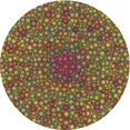 thumbnail image 1 of Ahgly Company Machine Washable Indoor Square Transitional Caramel Brown Area Rugs, 3' Square, 1 of 7