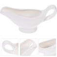 thumbnail image 2 of MasteelfCA 1 Pce Bac à Sauce en Céramique pour la Maison, Saucière, Pichet à Sauce, Contenant de Rangement pour Assaisonnements, 2 of 7