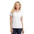 thumbnail image 1 of Port Authority ®  Ladies Core Classic Pique Polo. L100 3Xl White, 1 of 5