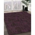 thumbnail image 3 of Ahgly Tapis Rectangulaire Lavable en Machine Intérieur Transitionnel Lys Violet, 4 Pieds x 6 Pieds, 3 of 7