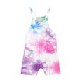 thumbnail image 4 of LSLJS Girls Summer Sleeveless Casual Romper Spaghetti Strap Shorts Jumpsuit With Pockets, Girls' Jumpsuits & Rompers Summer Clothes, 4 of 5