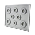 thumbnail image 3 of 10.2 X 13.7 X 0.6" Grey Dust Free Bracelet Holder, Beading Design Tray, Mini Craft Projects For DIY Craft Jewelry Tool Organizer, 3 of 8