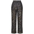 thumbnail image 3 of Pantalon Long à Bandage pour Femmes, Été, Décontracté, Ample, Imprimé, 3 of 7