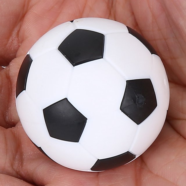 Ballons de Remplacement pour Mini Soccer de Table 36 mm Écologiques, Ballons de Soccer de Table, Inaltérables pour les Amateurs de Soccer de Table