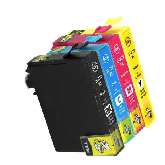 L-ink Compatible Epson 220XL Ink Cartridge Set (BK, C, M, Y) (T220XL, T220XL120, T220XL220, T220XL320, T220XL420)