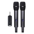 thumbnail image 2 of Singing Wireless Microphone System with Handheld Mic Professional Dynamic Microphones for Home Cinemas Karaoke  Speech Wedding Party Singing Plug and Play Rechargeable, 2 of 7