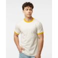 thumbnail image 3 of Tultex T-Shirt à Col Contrastant Unisexe en Jersey Fin, 3 of 7