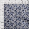 thumbnail image 1 of oneOone Cotton Poplin Fabric Circle Block Print Sewing Fabric BTY 42 Inch Wide, 1 of 4