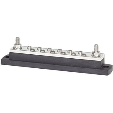 Blue Sea Systems 2105 MaxiBus 250 Ampere Common BusBars (12 x #10 Terminal Screws)