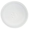 thumbnail image 1 of Assiette de Micro-Ondes de Rechange Plat de Micro-Ondes Durable Universelle Plateau Tournant de Micro-Ondes Assiette en Verre Assiette Ronde de Remplacement, 1 of 7