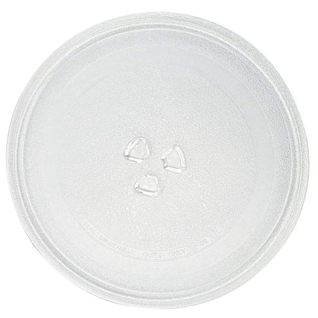 Assiette de Micro-Ondes de Rechange Plat de Micro-Ondes Durable Universelle Plateau Tournant de Micro-Ondes Assiette en Verre Assiette Ronde de Remplacement