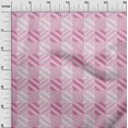 thumbnail image 2 of oneOone Polyester Lycra Fabric Stripe Geometric Print Fabric BTY 56 Inch Wide, 2 of 4
