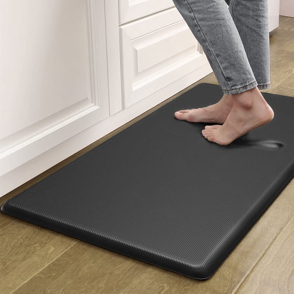 Artnice Kitchen Mats for Floor, 0.75" Cushioned Anti Fatigue Mat, Memory Foam Kitchen Rug, Non Slip Waterproof Comfort Mat for Standing, Home, Office