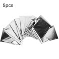 thumbnail image 2 of Couverture de Secours Extérieure d'Urgence pour Animaux, Placage en Aluminium, 5 Pcs, Imperméable, Réserve de Chaleur de Survie, Réfléchissante, Camping, Randonnée, Séisme, Fournitures de Premiers Soins, 2 of 8