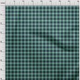 thumbnail image 4 of oneOone Silk Tabby Sea Green Fabric Check Fabric For Sewing Printed Craft Fabric By The Yard 42 Inch Wide, 4 of 4