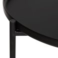 thumbnail image 2 of Hometrends Black Metal Side Table, 2 of 4