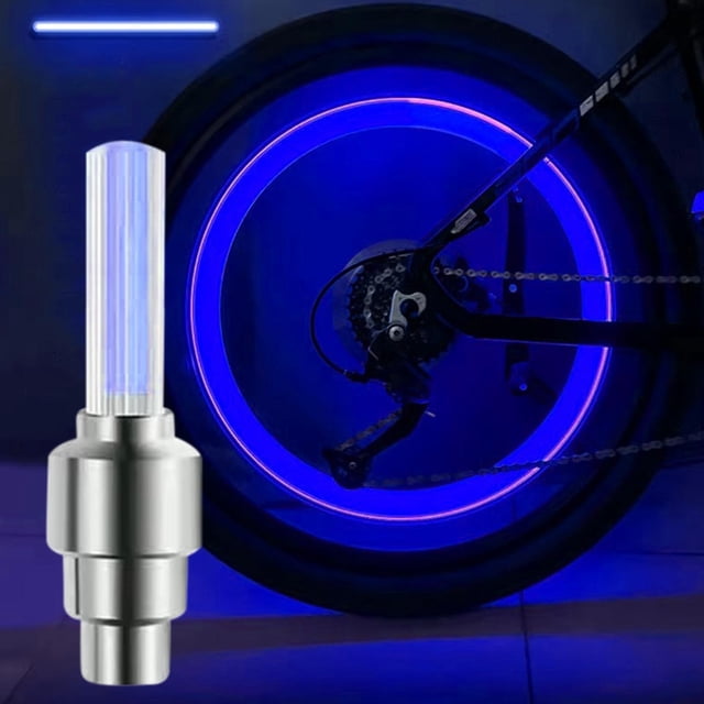 3Pcs Bike Wheel Lights, Cagogo Bike Tire Lights, Flashing Wheel Lights for Night Riding Safety, Rechargeable LED Bicycle Tire Lights, Waterproof Cycling Wheel Lights for Mountain Bike Road Bike
