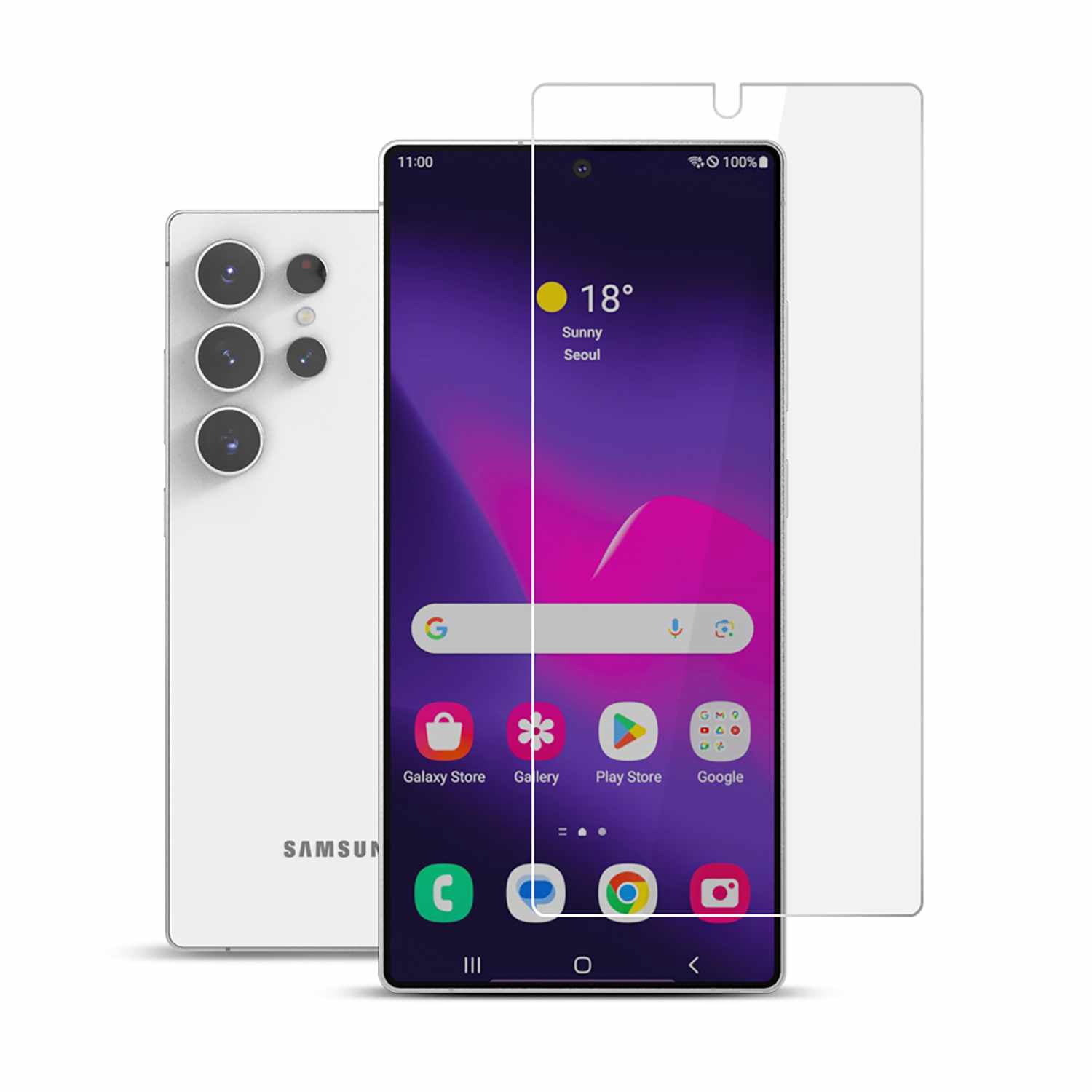 22 cases Protecteur D'écran en Verre Trempé Privacy pour Samsung Galaxy S25 Ultra