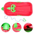 thumbnail image 2 of 1PC Children Adult Extra Thick Ski Board with Steering Wheel Brakes Double Sled, 2 of 8