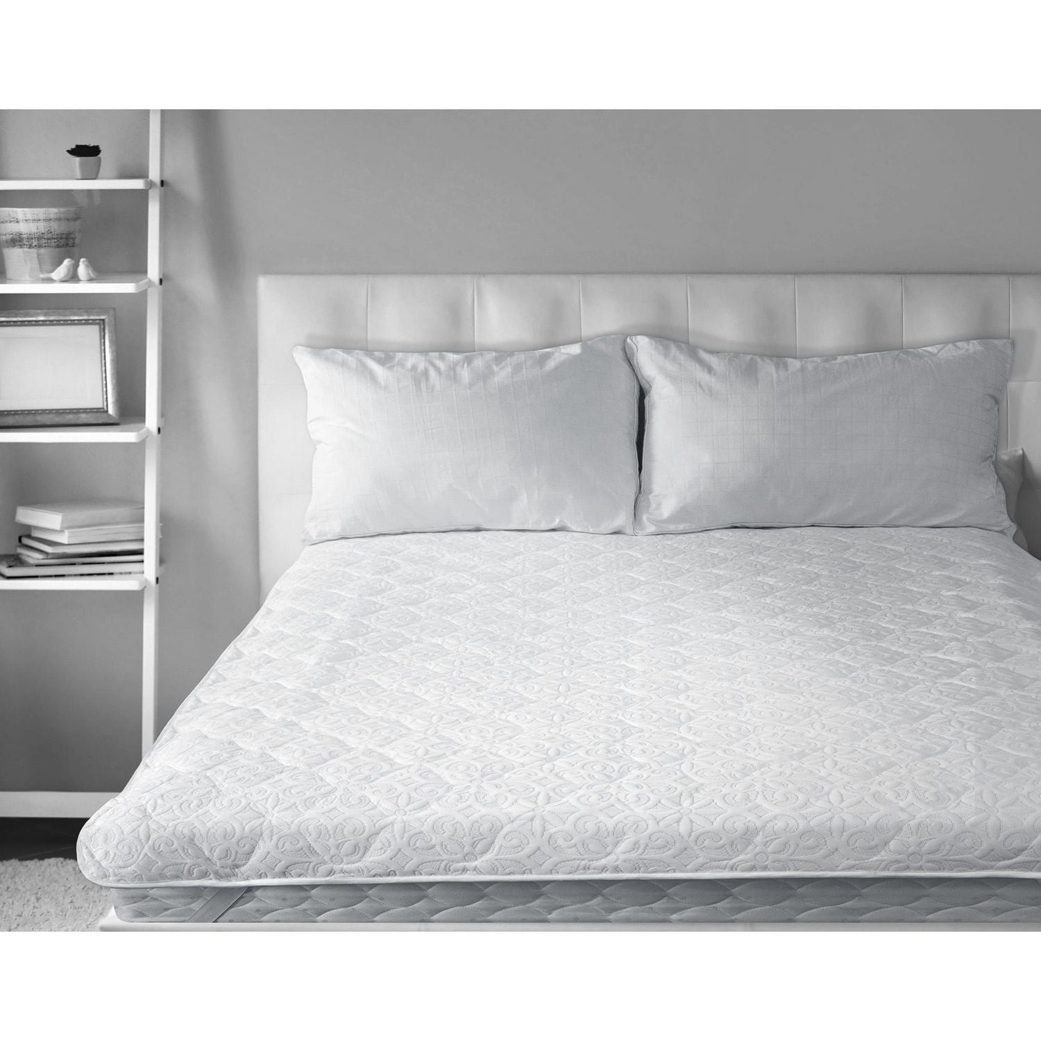 Safdie & Co. Protège-Matelas T A Coins Elastiques Blanc