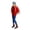 Red B, variant on Yinanstore 1:87 HO Resin Figures Diorama Miniature People Character Doll for Micro Scene DIY Scenery Train Railway Model Table Ornament 2cm E, Height 2cm Yellow Hat E