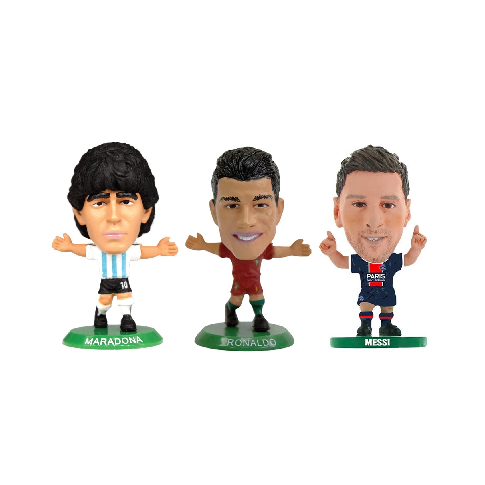 SoccerStarz Legends Argentina Diego Maradona, Portugal Cristiano