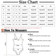 thumbnail image 3 of XMMSWDLA Hauts de Maillot de Bain pour Femmes Maillot de Bain Femmes Combinaison de Plongée Sans Manches une-Pièce Été Plage Surf Maillot de Bain Ensembles Bikini pour Femmes, 3 of 9