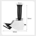 thumbnail image 3 of Coupe-tôle avec Poignée pour Utilisation avec Perceuses Standard Capacité de Coupe de 10 Po pour Fer Aluminium Cuivre Acier Inoxydable, 3 of 9