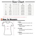 thumbnail image 3 of Pompotops T-Shirt Tunique à Manches Courtes Dégradé Décontracté pour Femmes, 3 of 5