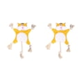 thumbnail image 3 of serony Polyester Stylish Dog Toy Durable And Easy To Clean For Busy Pet Owners Made Of Polyester Dog Toys tiger 2Set, 3 of 6